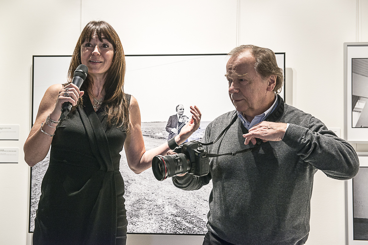 Veronika Souralová a Jaroslav Kučera při slavnostní vernisáži 6.12.2016, foto: Petr Šálek Veronika Souralová a Jaroslav Kučera při slavnostní vernisáži 6.12.2016, foto: Petr Šálek