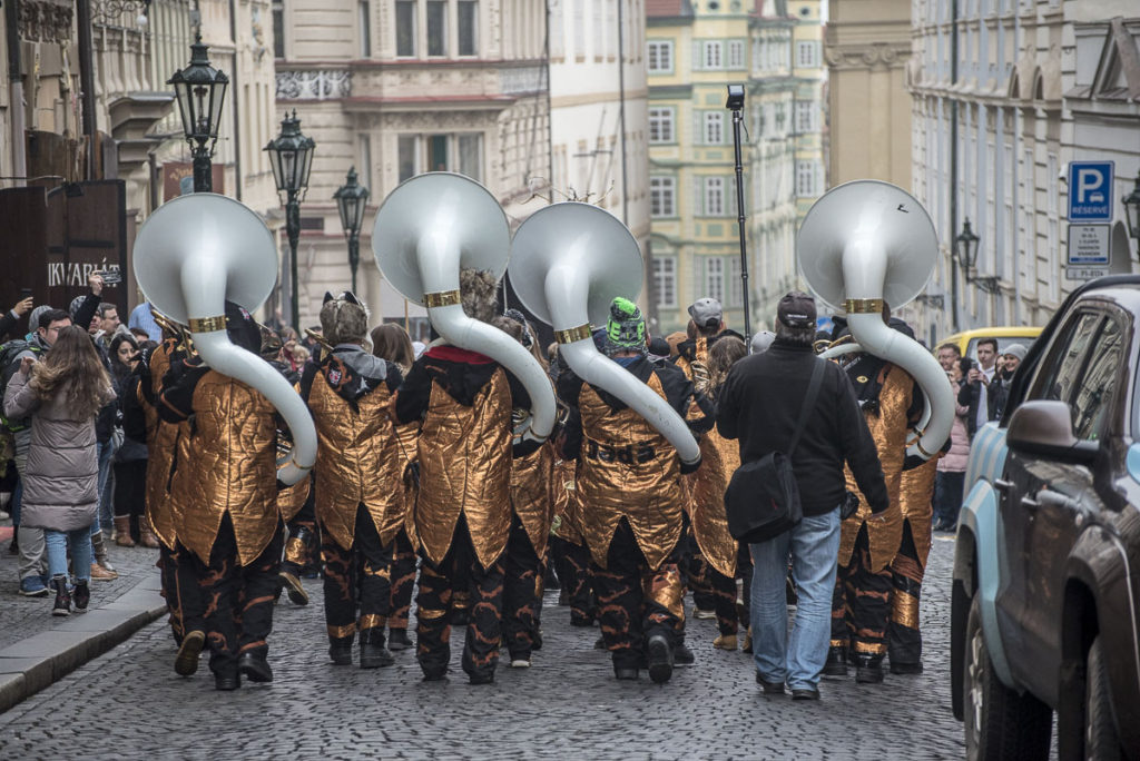 Eurokarneval 2018 a XXV.ročník Guggemusik festivalu v Praze